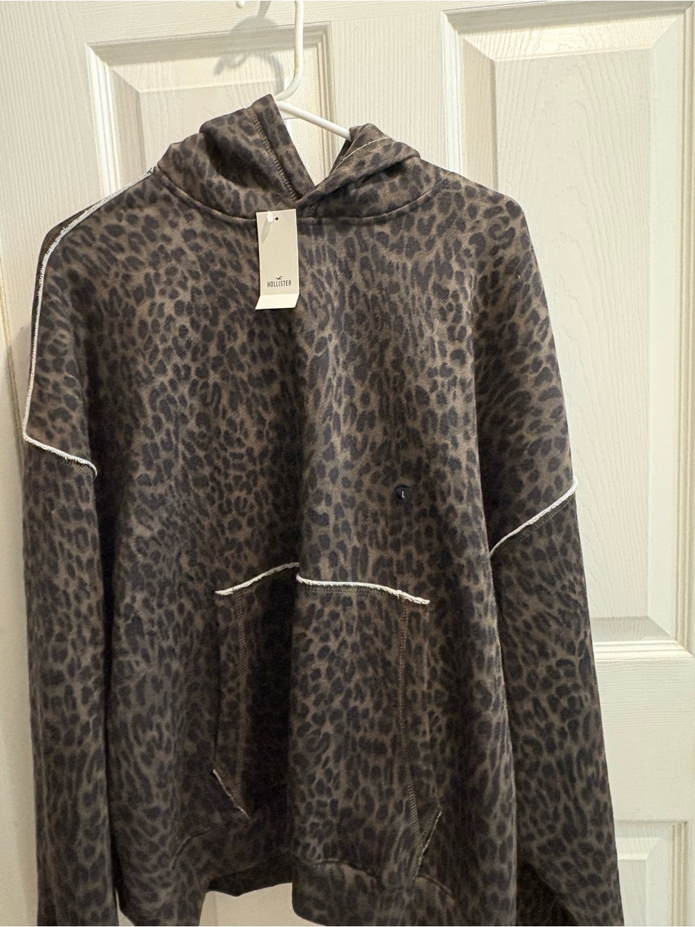 Hollister baggy cinched hoodie